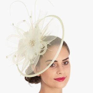 Feather Tea Party Hat